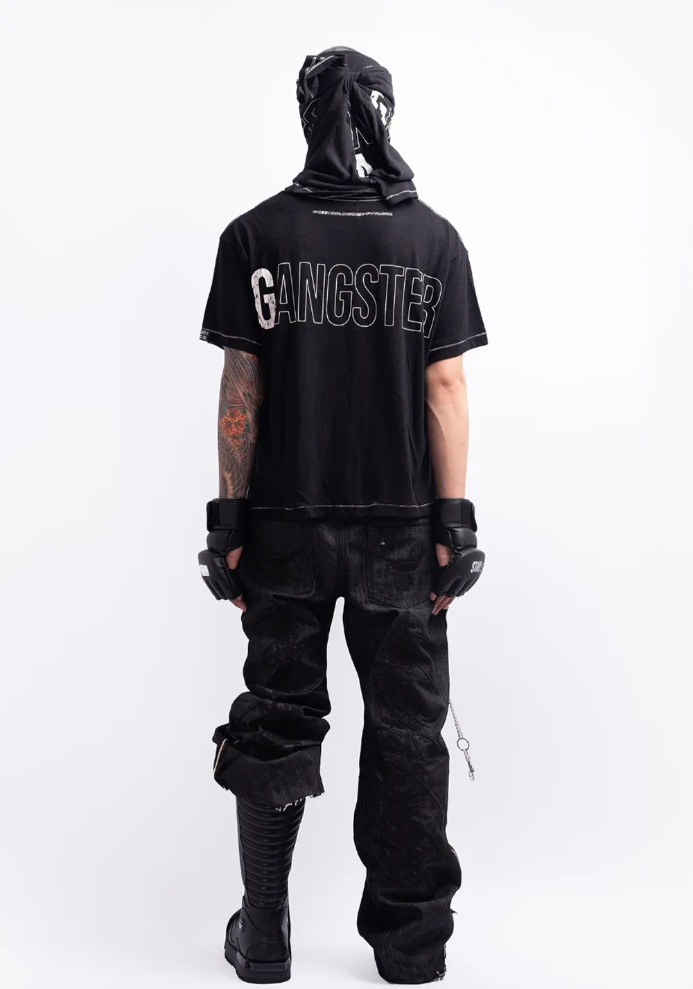 FVVO丨“SEXY WITH A BIT”DTG Printed T-Shirt-Black