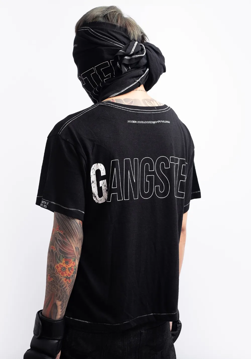 FVVO丨“SEXY WITH A BIT”DTG Printed T-Shirt-Black