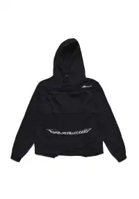 FVVO丨Dirty Washed Flip Pocket Ripped Hoodie