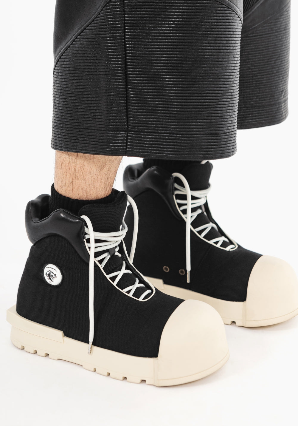 FVVO丨THICK SOLED HIGH TOP BOOTS | PSYLOS1