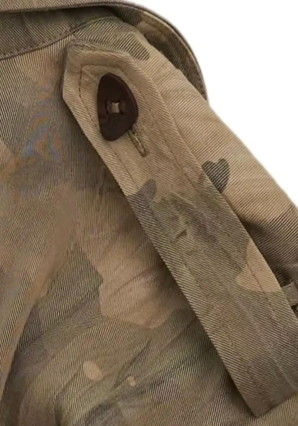 NyDkyel丨Tencel Camo Draped Shirt