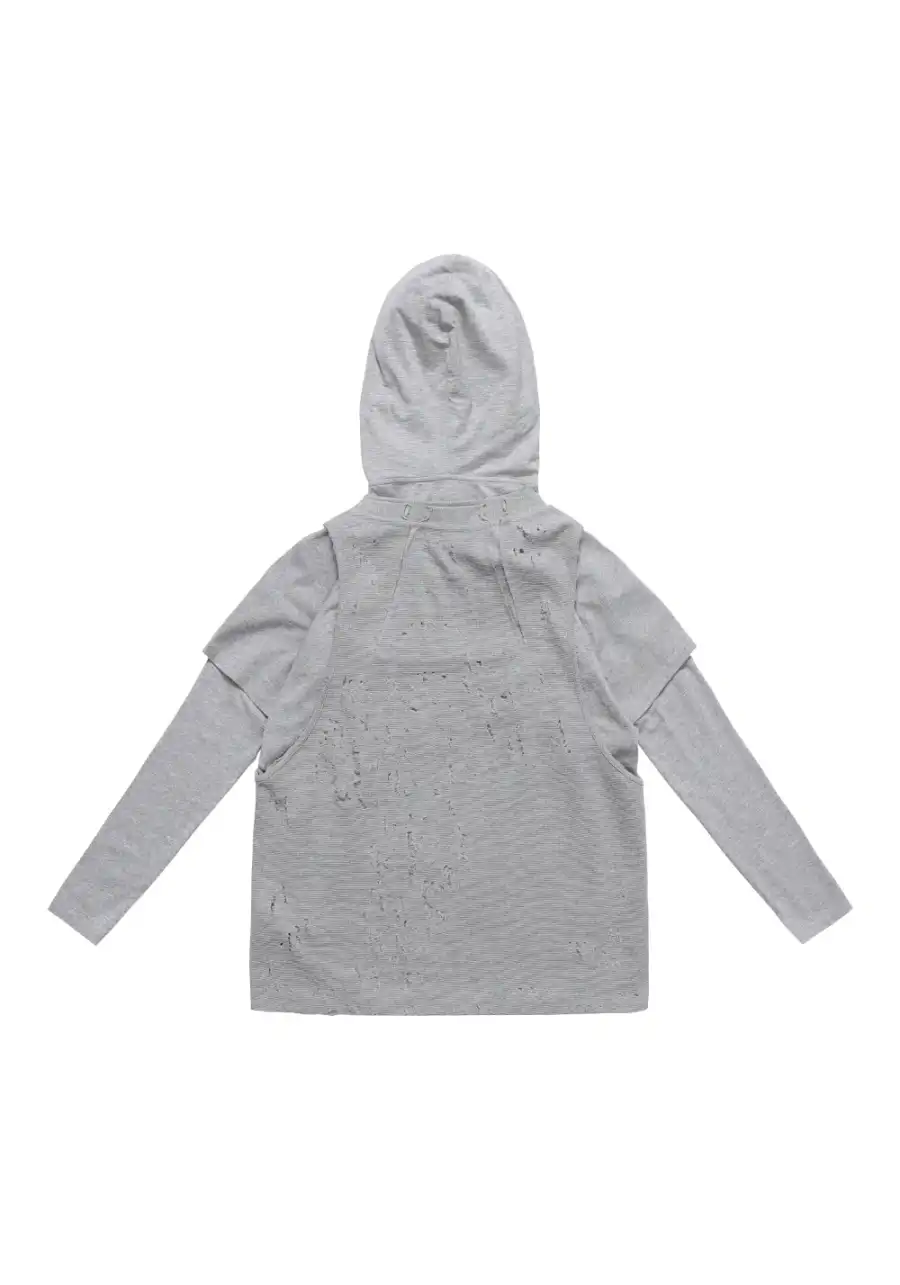 FVVO Broken hole three piece top set-Gray - 3