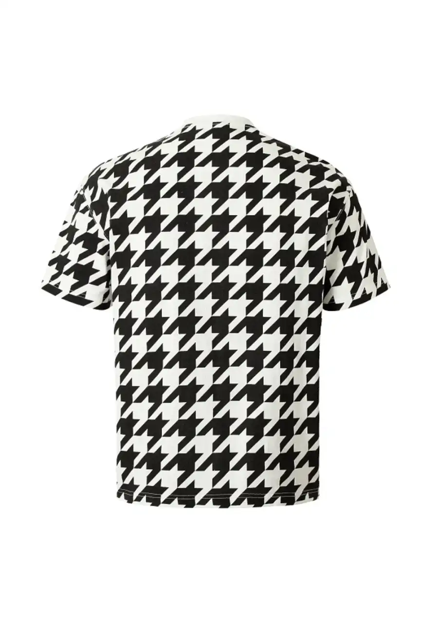 YADcrew丨YADcrew Houndstooth Pearl Tee - 4
