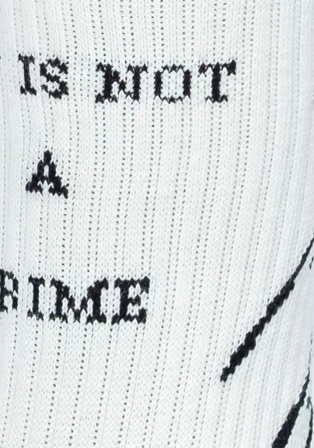 FVVO丨“ ART IS NOT A CRIME ” SOCKS-White