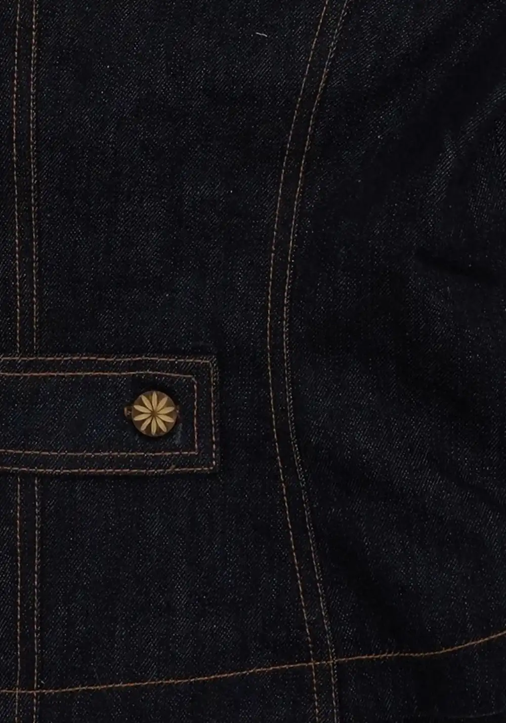 NyDkyel丨Denim Jacket - Raw Selvedge with Darting Details