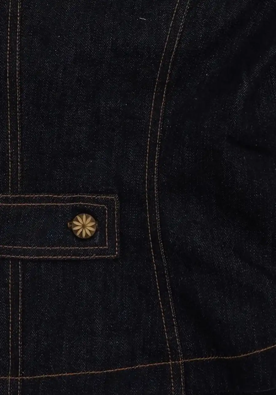 NyDkyel丨Denim Jacket - Raw Selvedge with Darting Details - 4