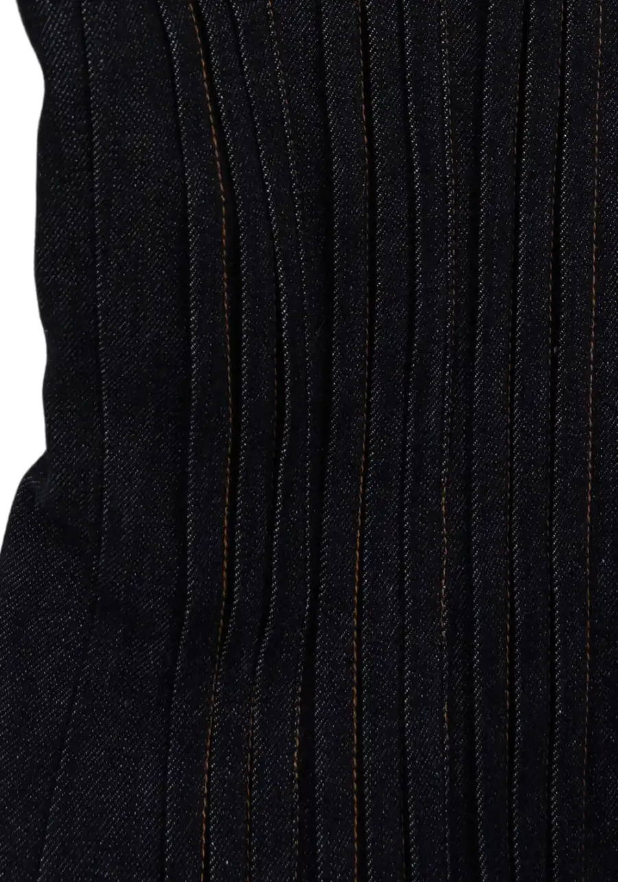 NyDkyel丨Denim Jacket - Raw Selvedge with Darting Details - 3