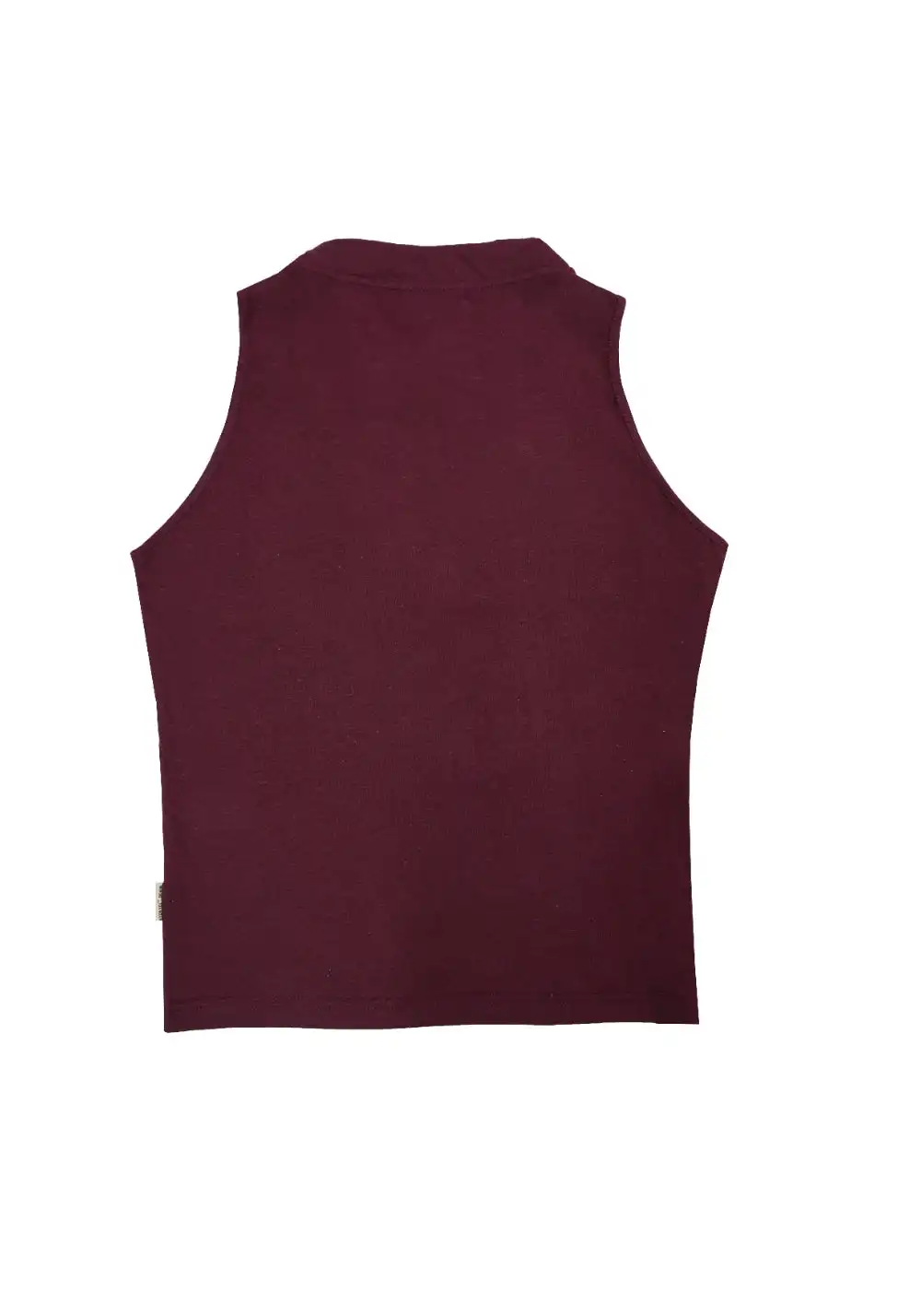 NyDkyel丨Detachable Tie Hemp Vest - Contrast Print-Red