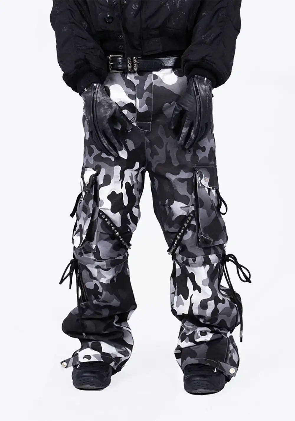 FVVO丨RIVET CARGO PANTS-Camouflage