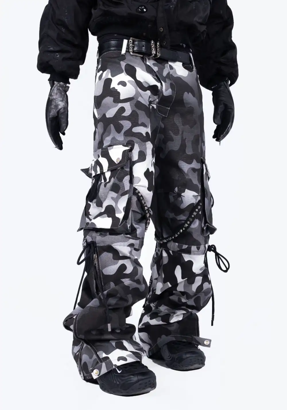 FVVO丨RIVET CARGO PANTS-Camouflage