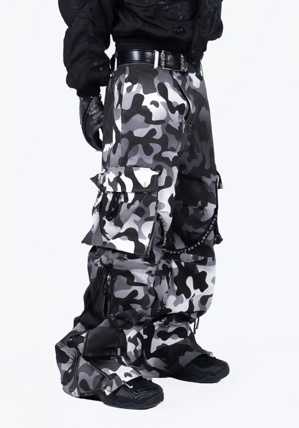 FVVO丨RIVET CARGO PANTS-Camouflage