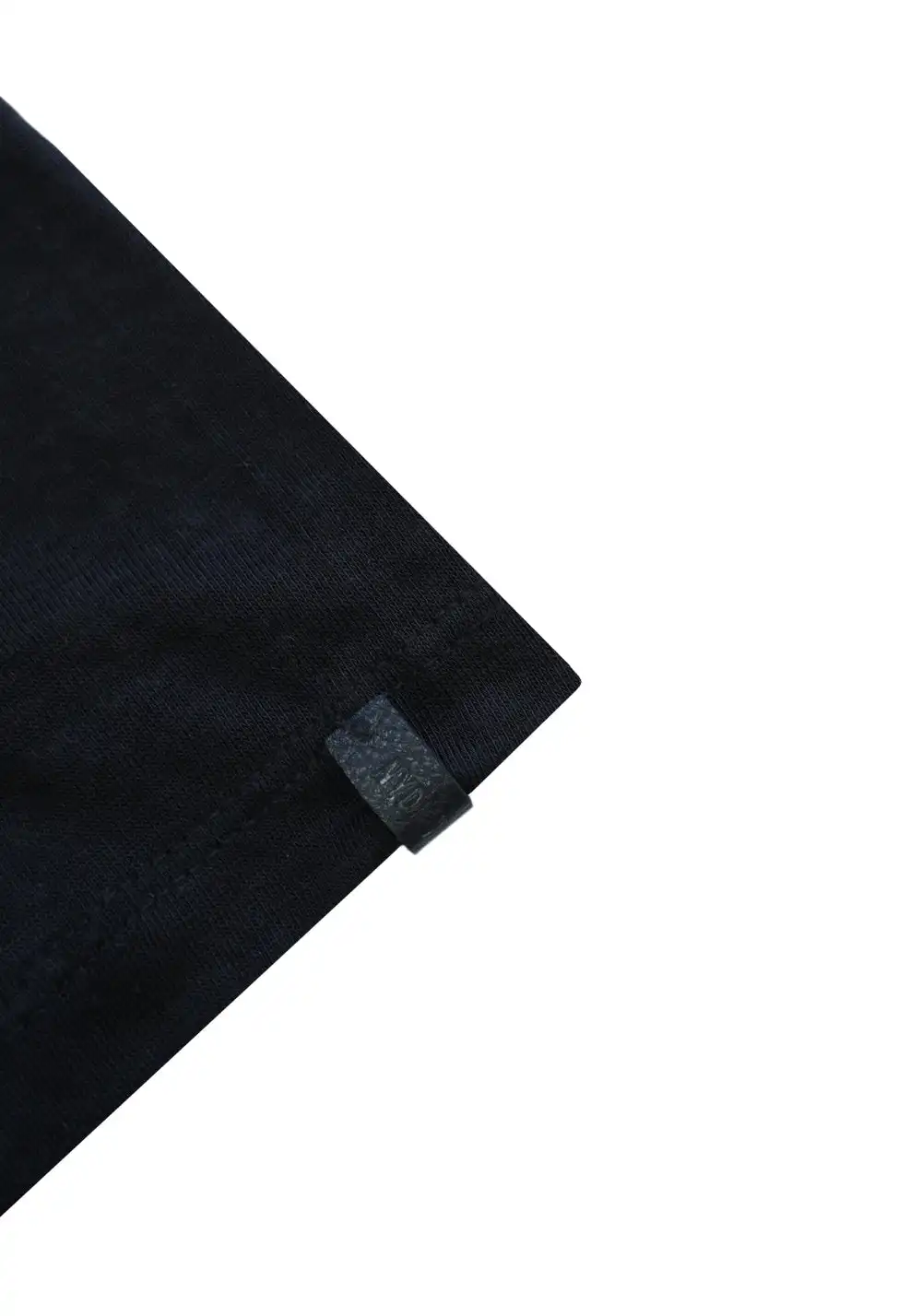 NyDkyel丨Lightweight Knit Tee - Dropped Shoulder Fit-Black