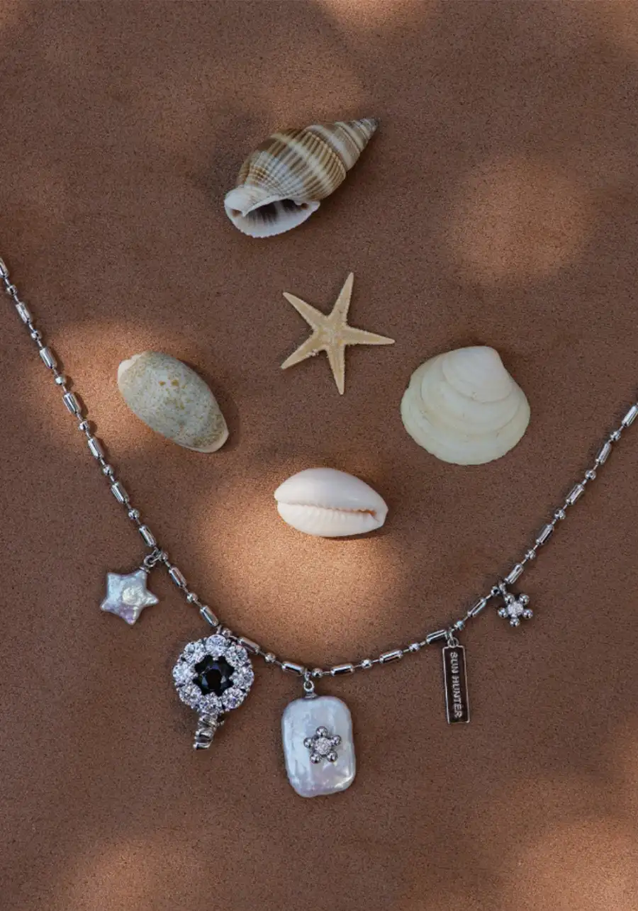 SUN HUNTER丨Baroque Pearl Star Necklace - 3