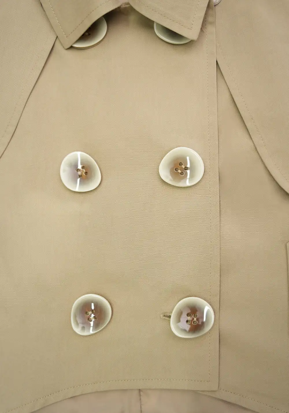 NyDkyel丨Detachable Cape Vest-Khaki