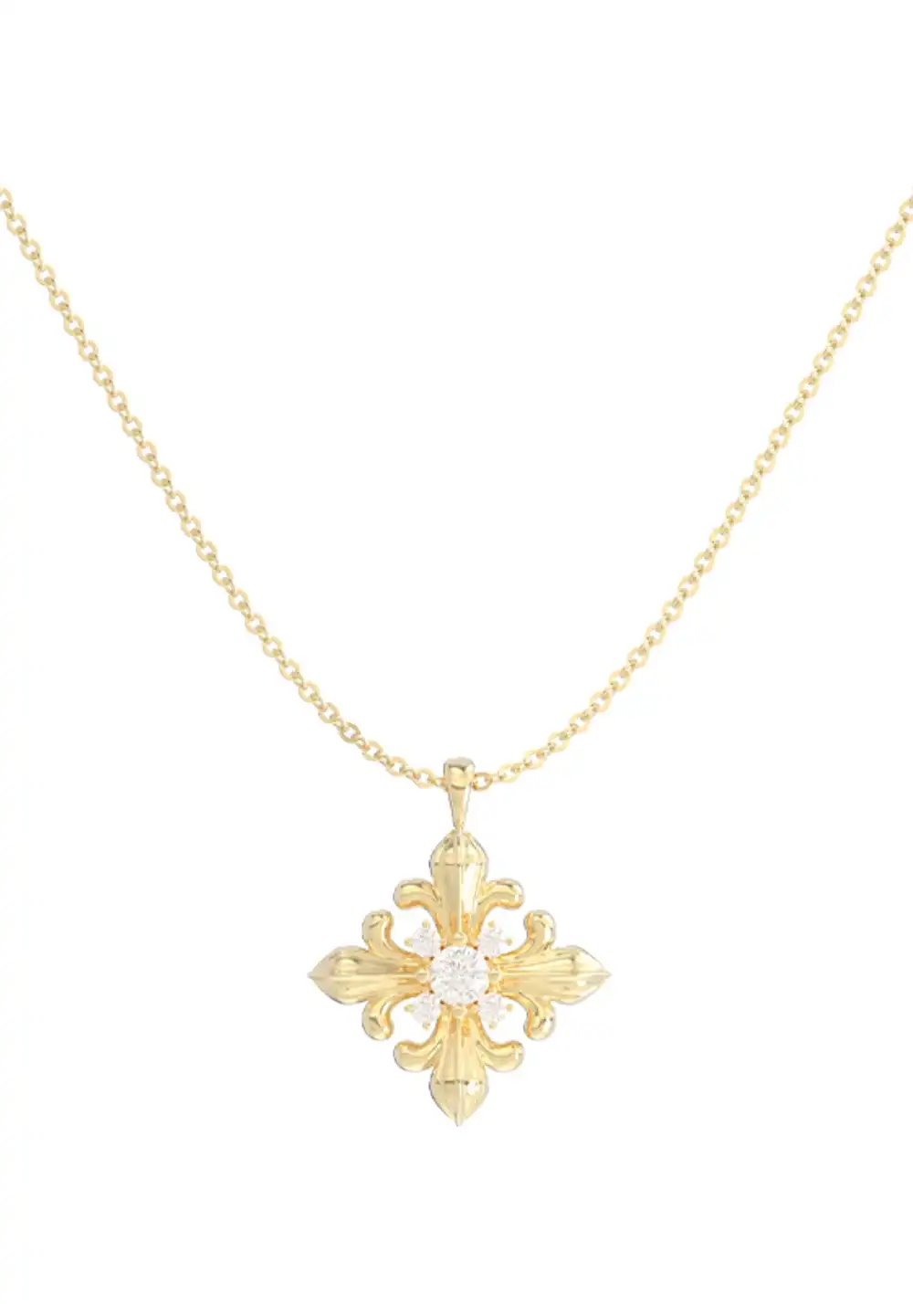 SUN HUNTER丨Minimalist Iris Pendant Chain