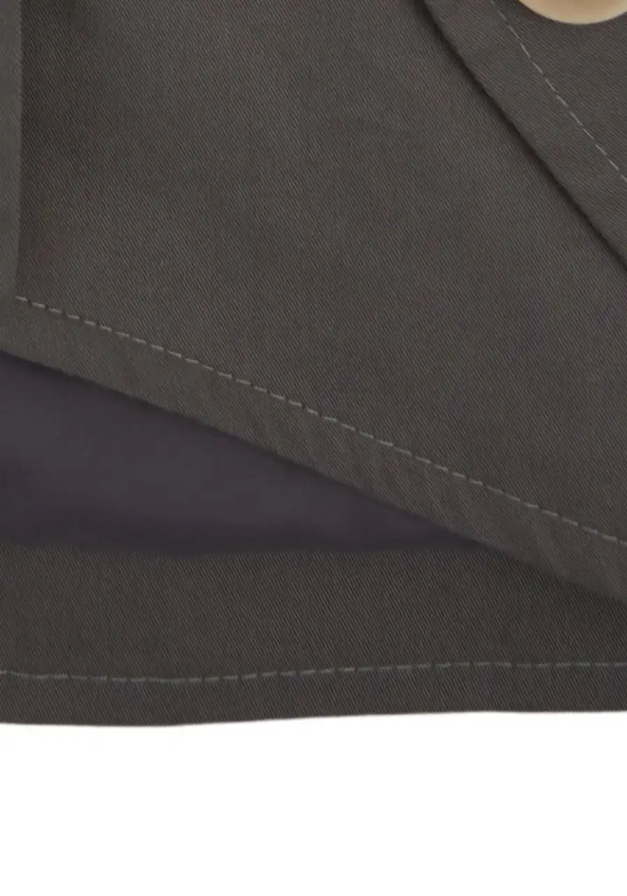NyDkyel丨Detachable Cape Vest-Gray - 3