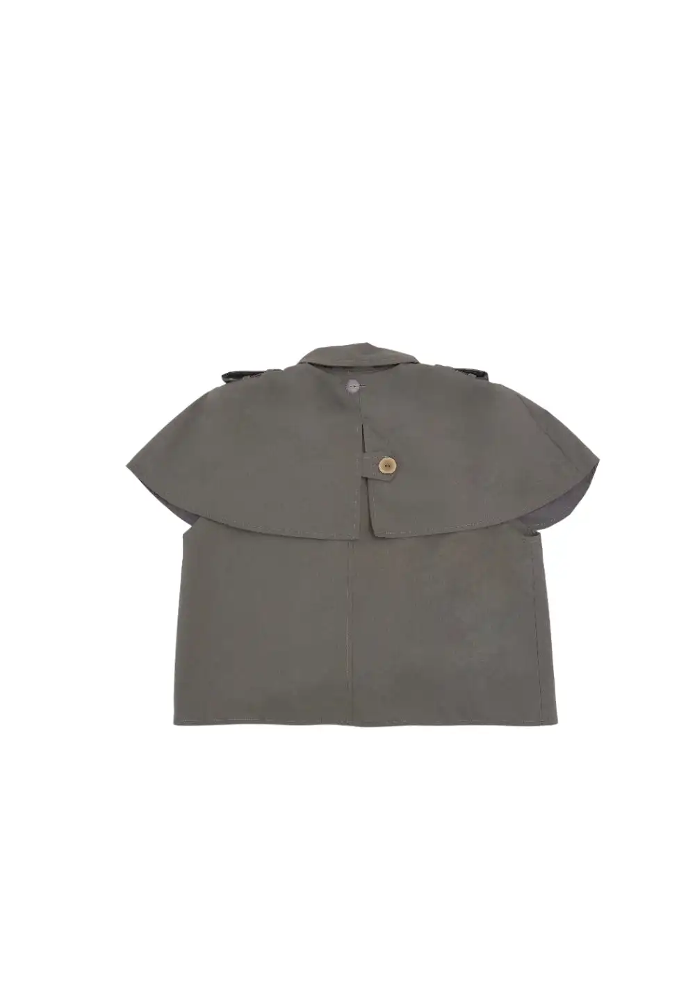 NyDkyel丨Detachable Cape Vest-Gray