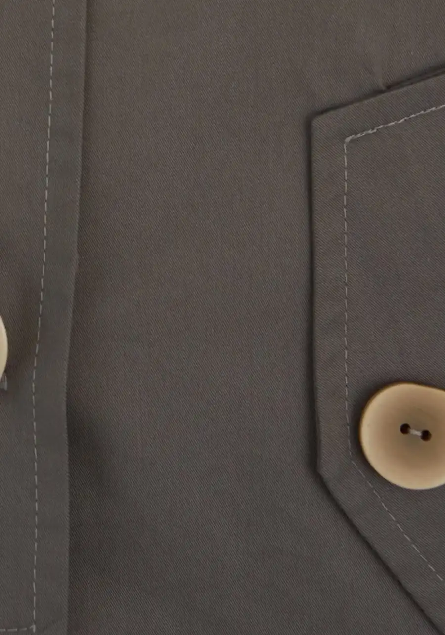 NyDkyel丨Detachable Cape Vest-Gray - 4