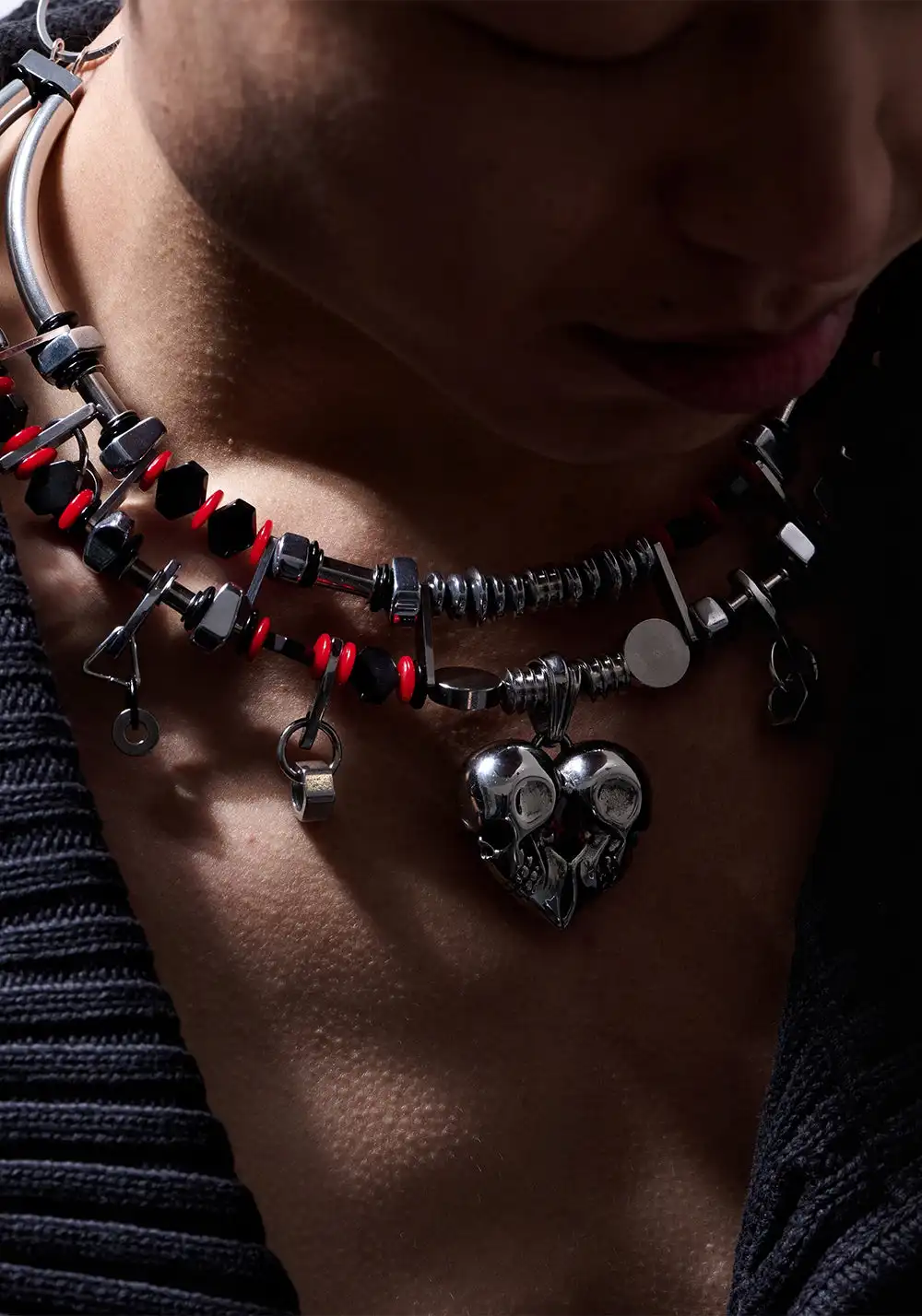 ILLuSoRy丨Gothic Mechanical Pendant Necklace