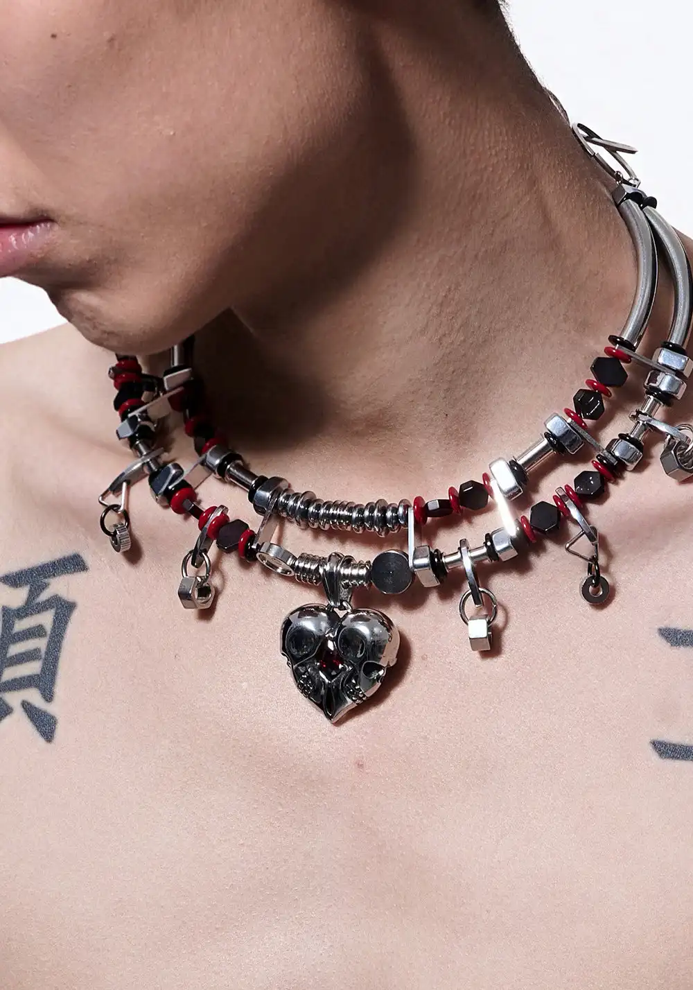 ILLuSoRy丨Gothic Mechanical Pendant Necklace