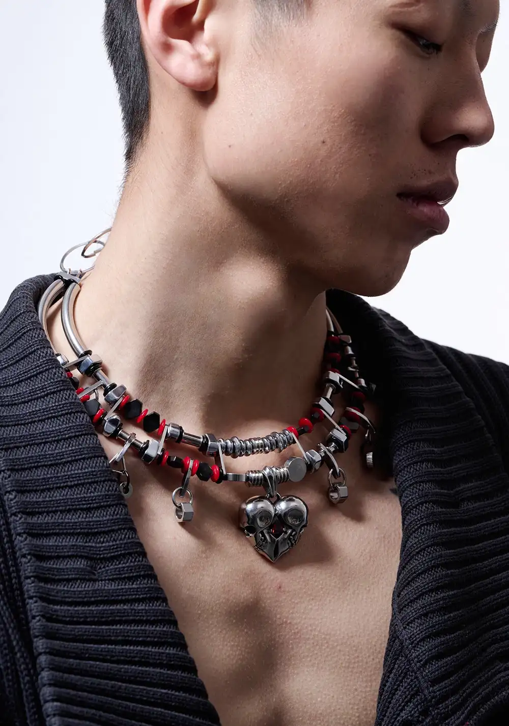 ILLuSoRy丨Gothic Mechanical Pendant Necklace