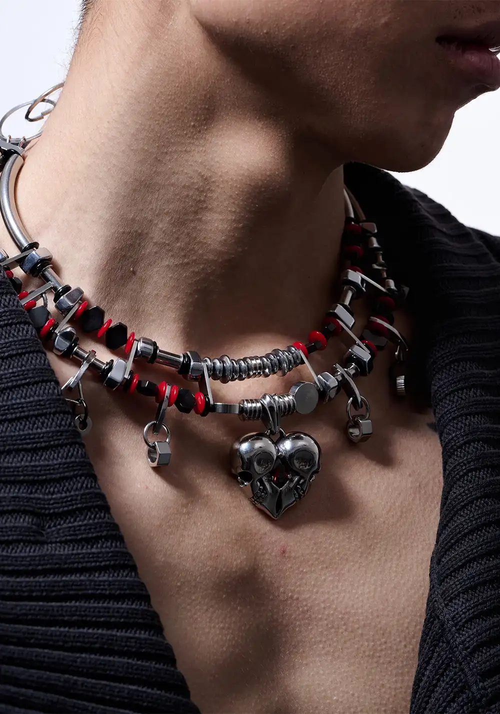 ILLuSoRy丨Gothic Mechanical Pendant Necklace