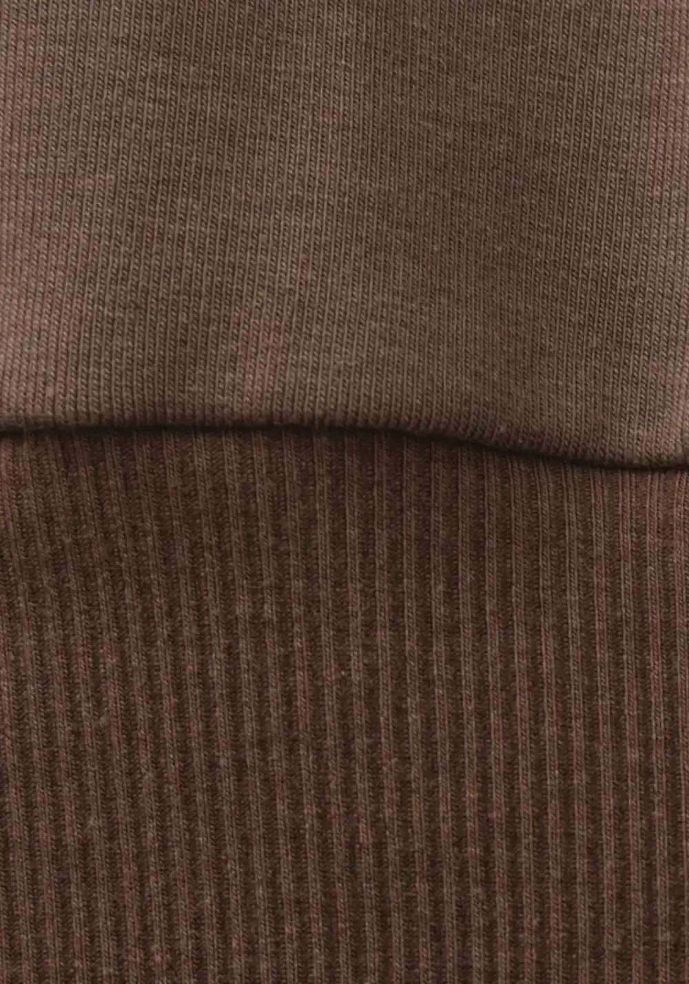 NyDkyel丨Striped Knit Paneled Fitted Layered Tee