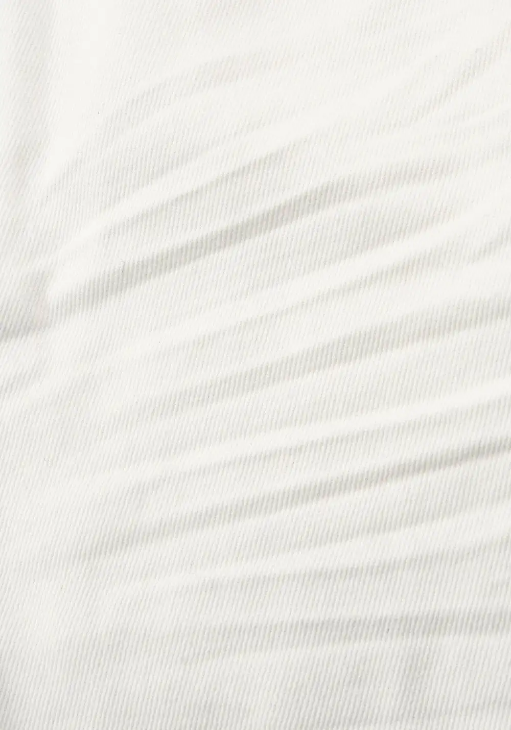 NyDkyel丨White Pleated Straight Jeans