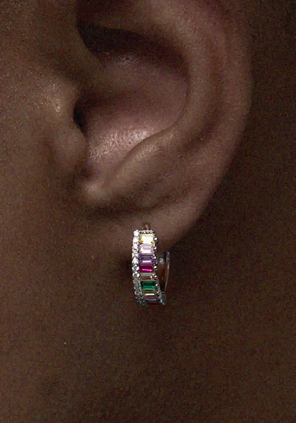 LUXTA丨Colorful Silver Statement Earrings