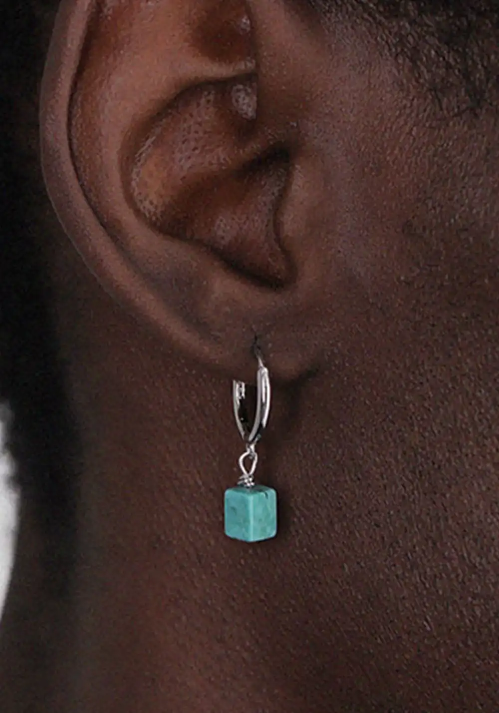 LUXTA丨Turquoise Tibetan Silver Drops
