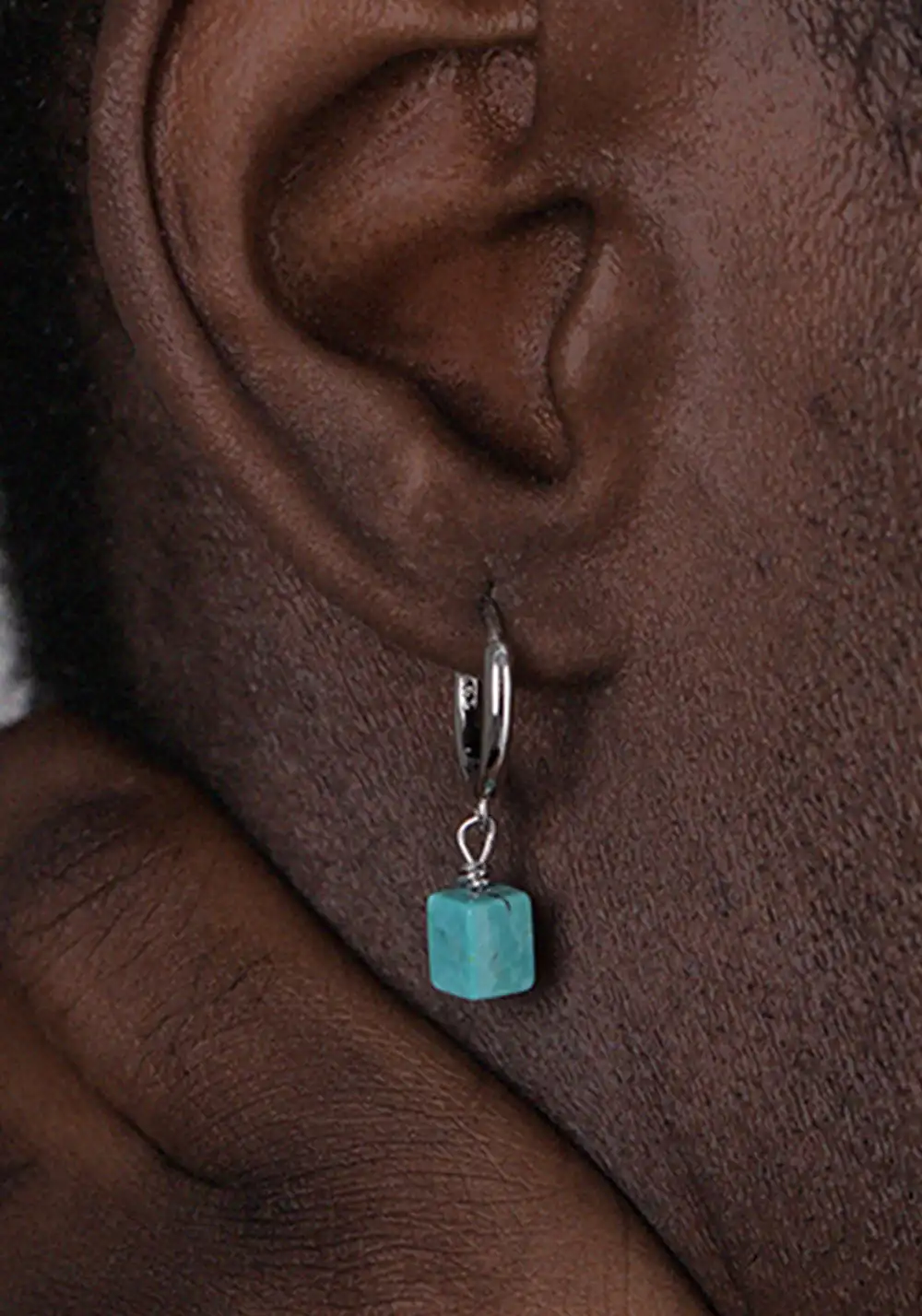 LUXTA丨Turquoise Tibetan Silver Drops