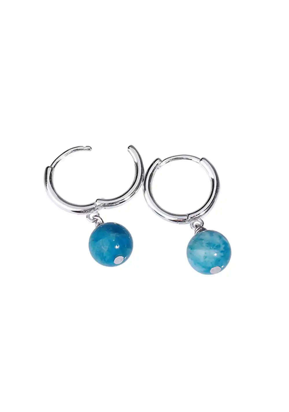 LUXTA丨Blue Crystal Silver Pendants