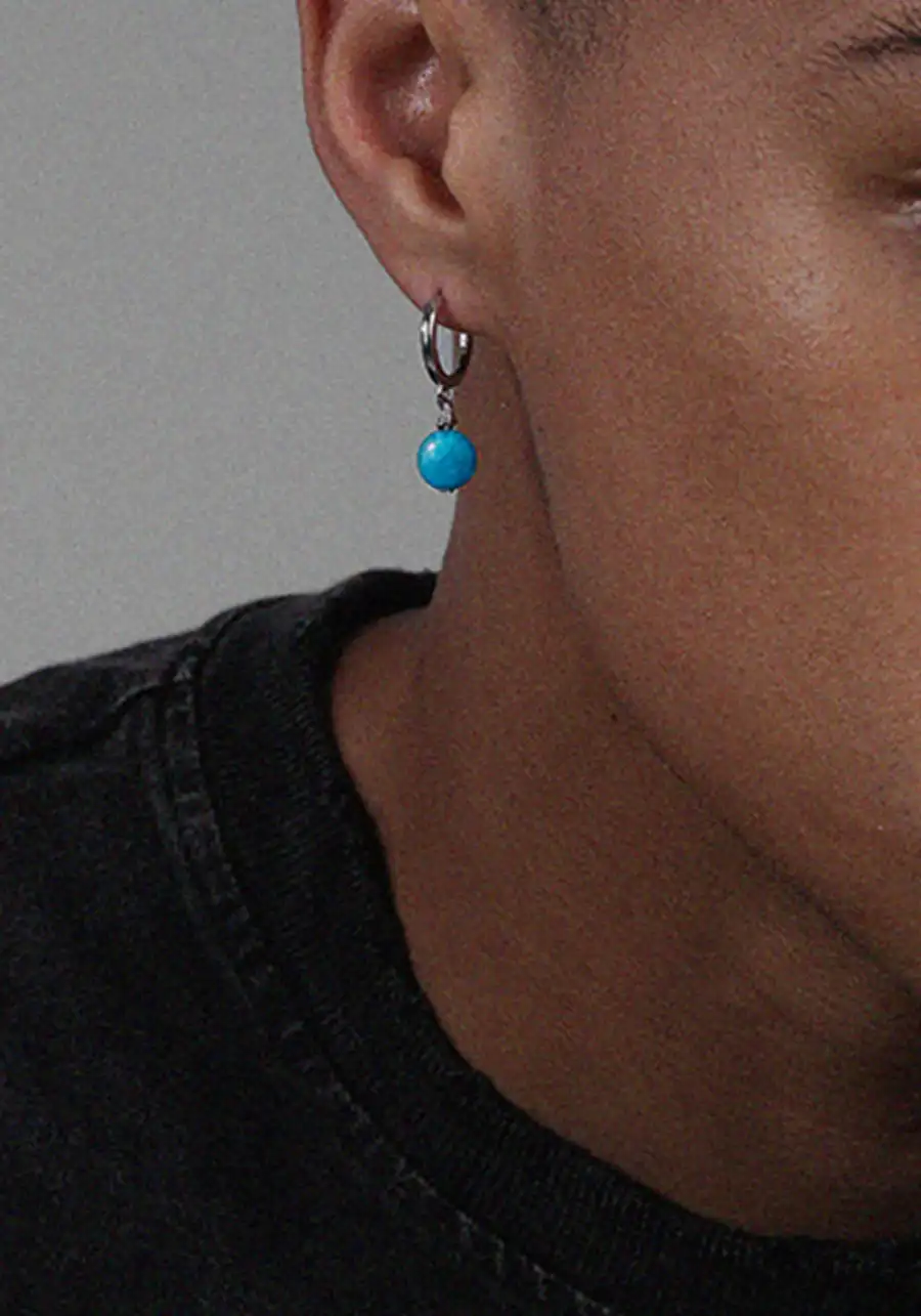 LUXTA丨Blue Crystal Silver Pendants - 3