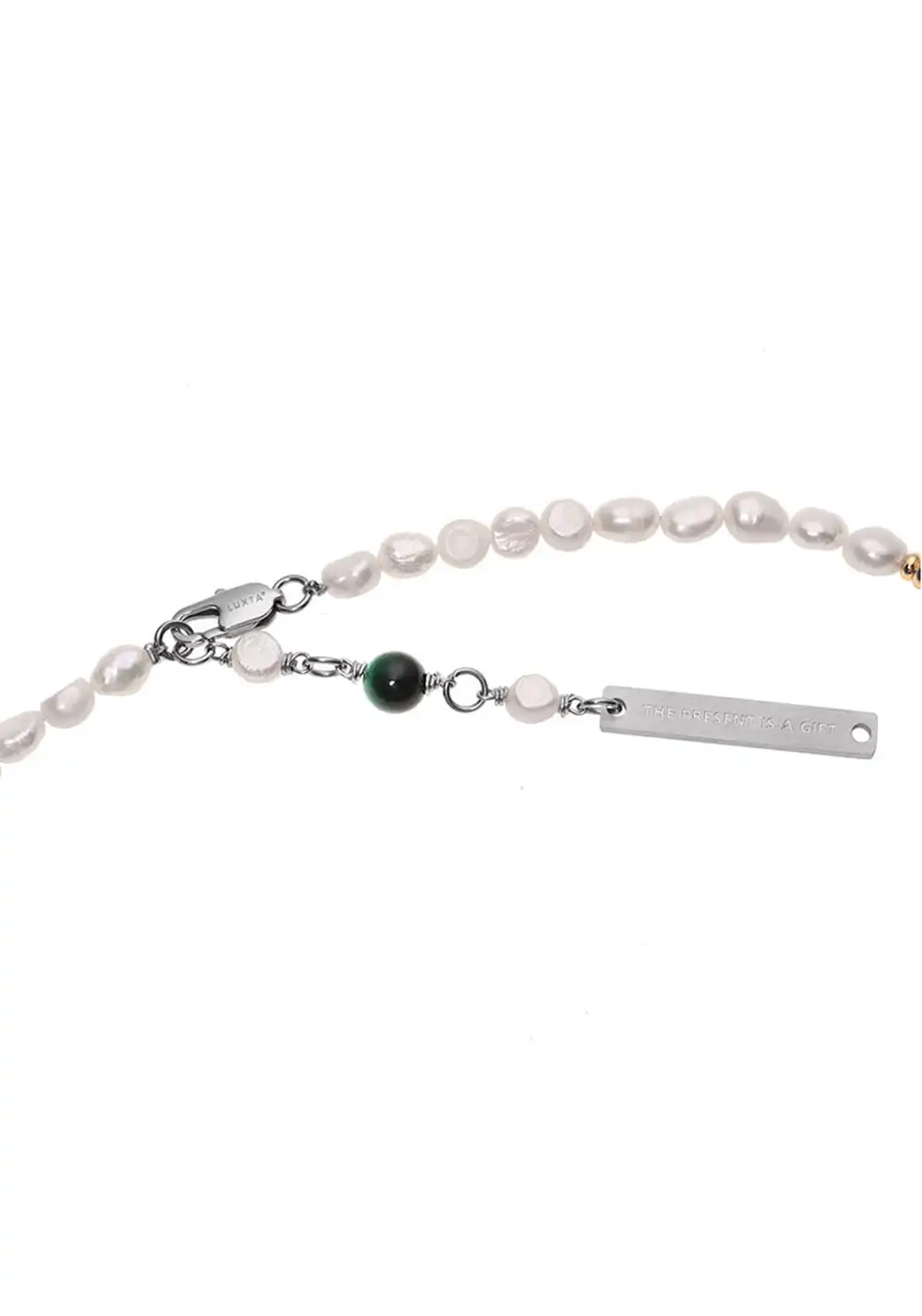 LUXTA丨Tiger Eye Pearl Choker