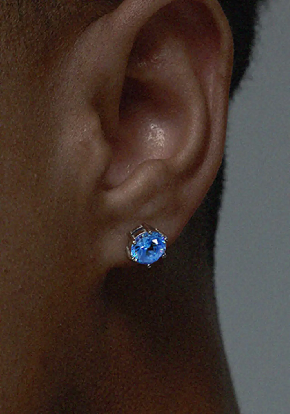 LUXTA丨Blue Zircon Silver Studs