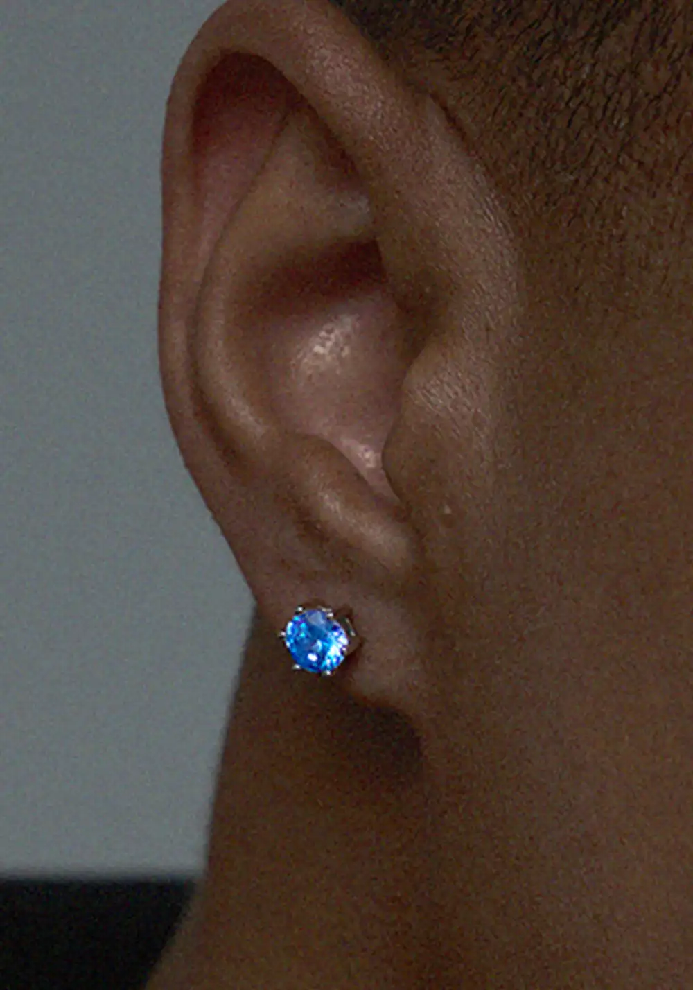 LUXTA丨Blue Zircon Silver Studs
