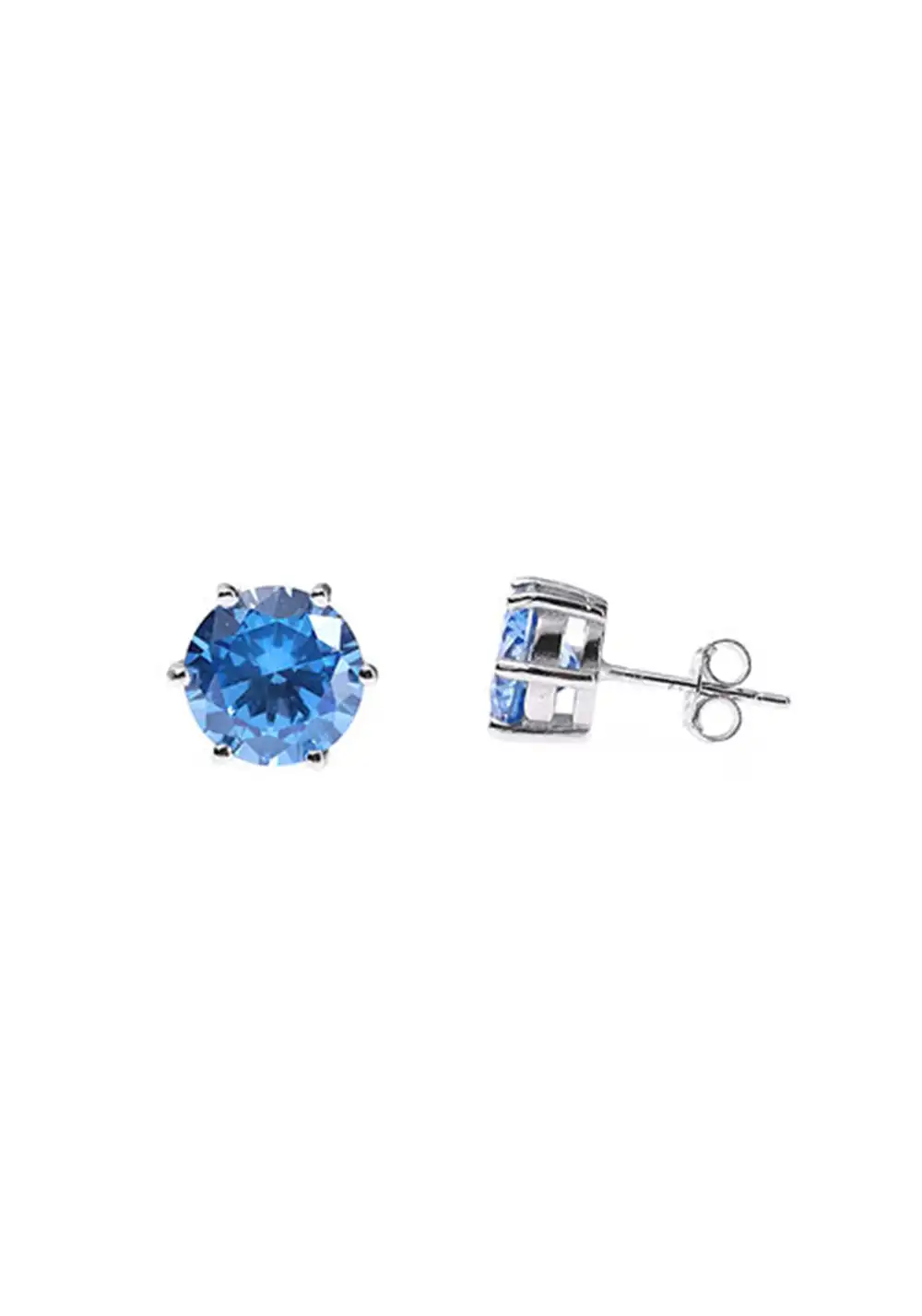 LUXTA丨Blue Zircon Silver Studs