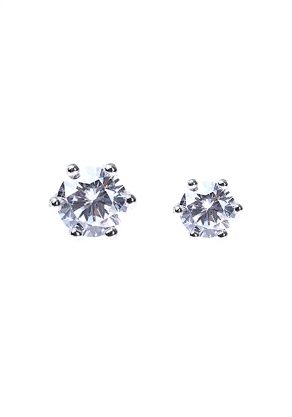 LUXTA丨Zircon Silver Cartilage Studs