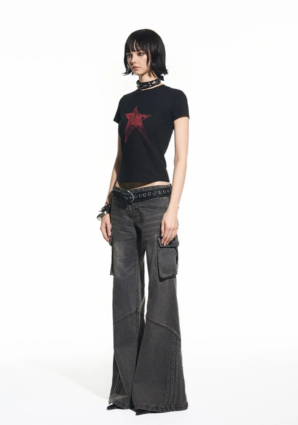 TEAMGEEK | 24SS Speedstar Peruvian Cotton Fitted Star Tee