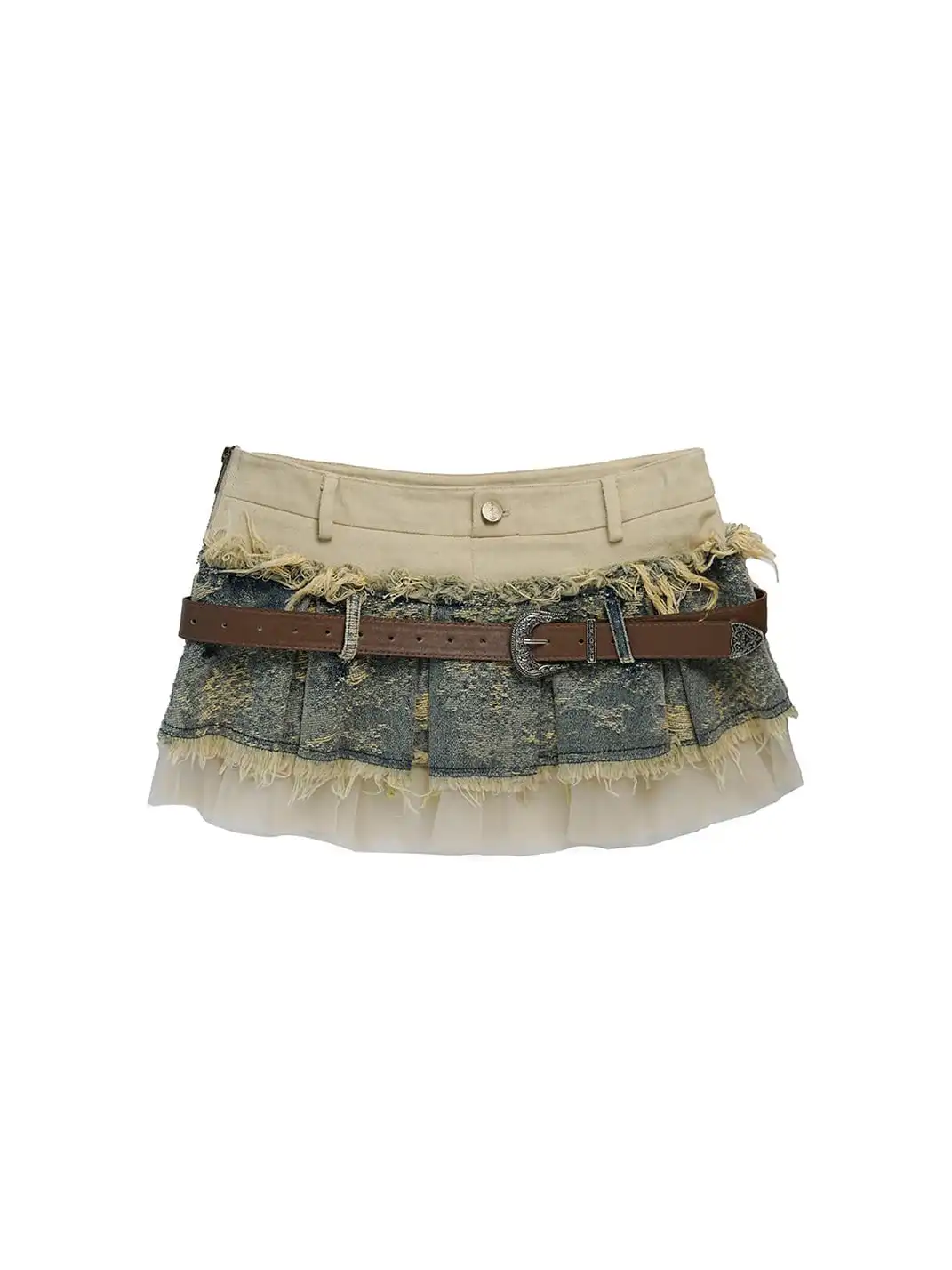 CestNous|2024SS Club Escape Pleated Skirt