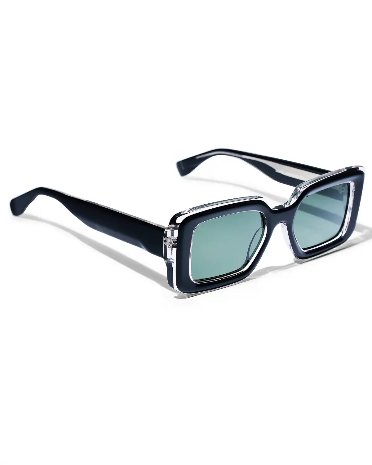 LookMoney | Narrow Rectangular Shield Sunglasses