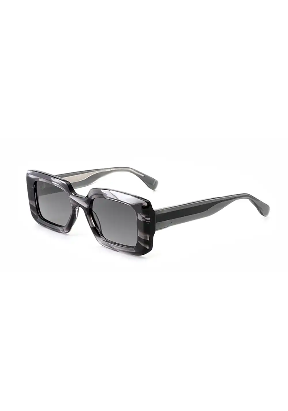 LookMoney | Narrow Rectangular Shield Sunglasses
