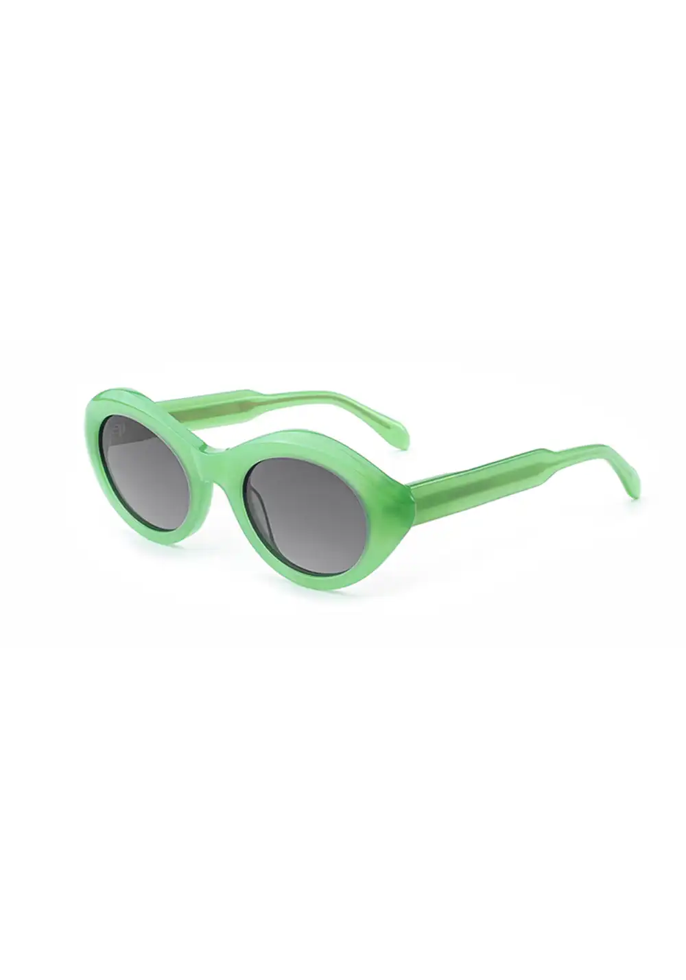 LookMoney | Trapezoid Wrap Shield Sunglasses