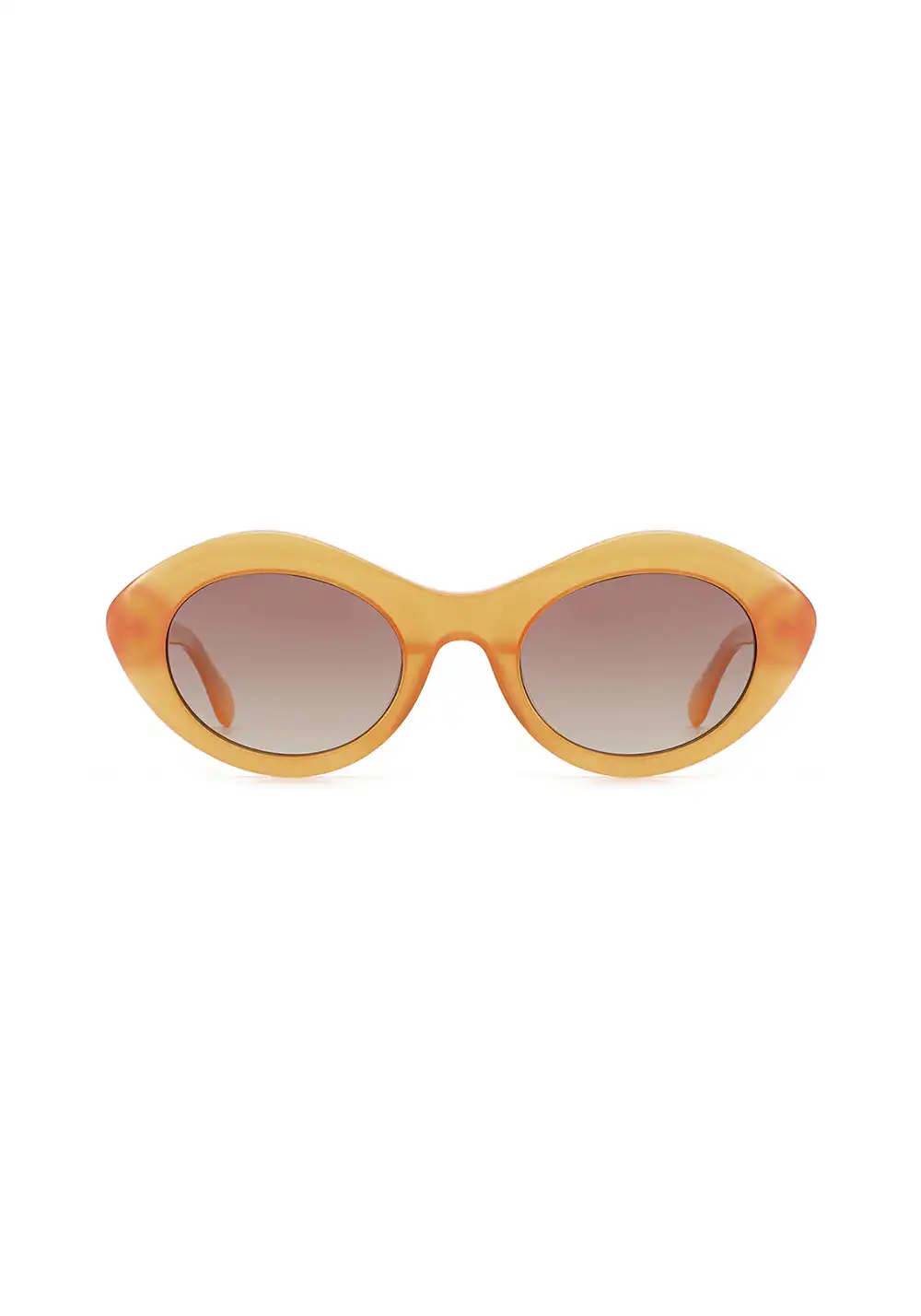 LookMoney | Trapezoid Wrap Shield Sunglasses