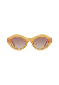 LookMoney | Trapezoid Wrap Shield Sunglasses