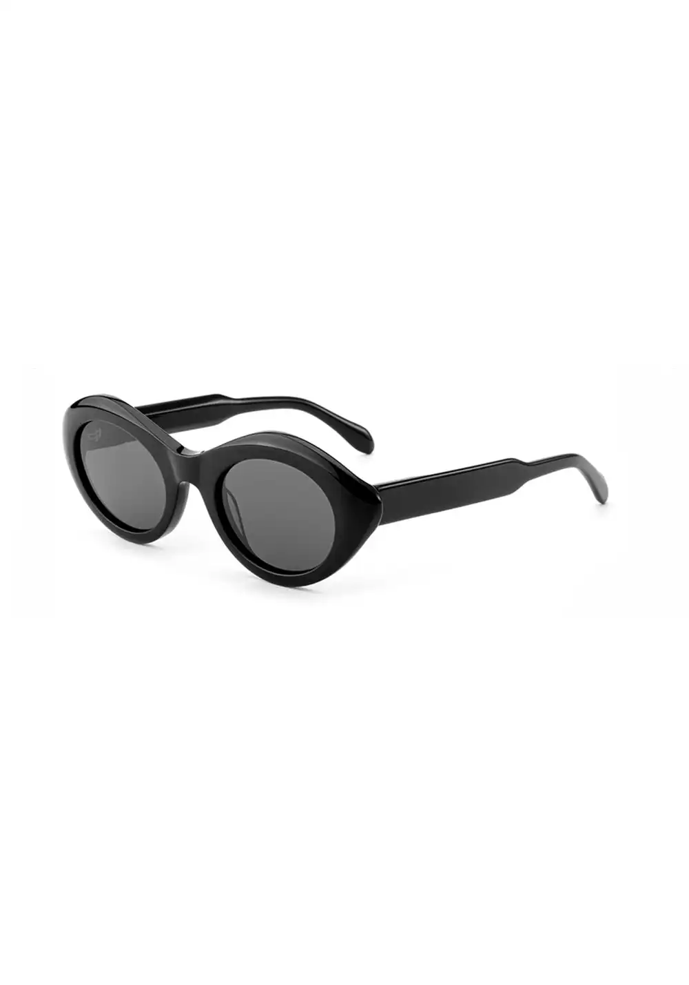 LookMoney | Trapezoid Wrap Shield Sunglasses