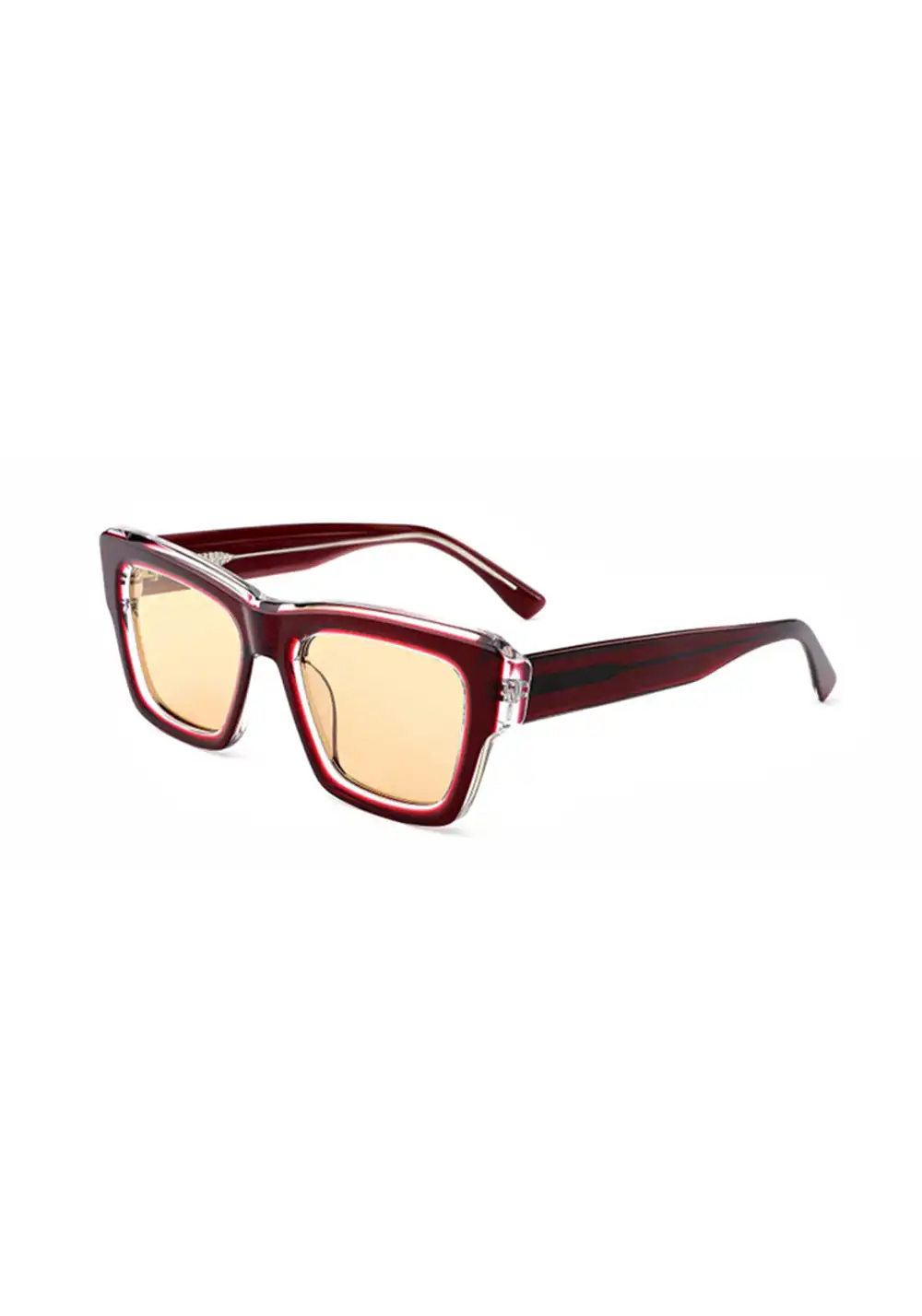 LookMoney | Contemporary Square Wrap Sunglasses