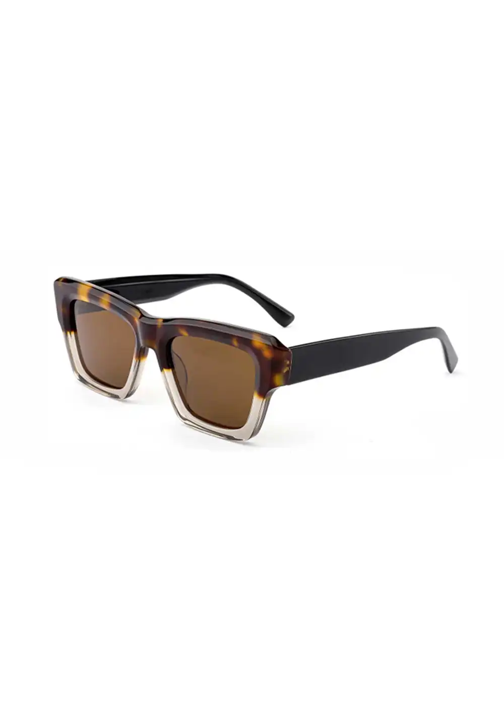 LookMoney | Contemporary Square Wrap Sunglasses
