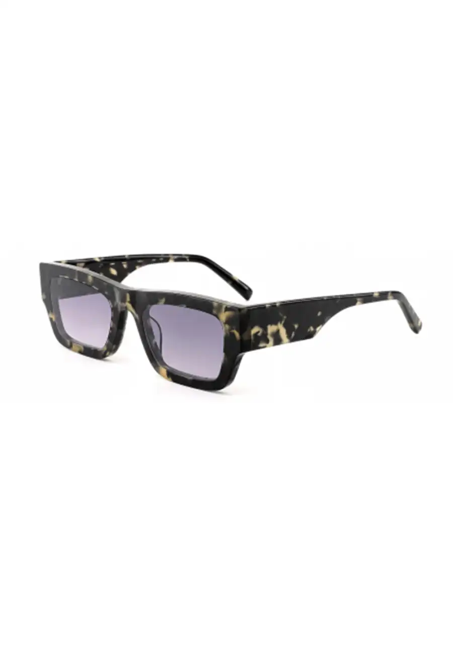 LookMoney | Geometric Semi-Rimless Glasses - 4