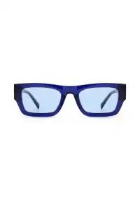 LookMoney | Geometric Semi-Rimless Glasses